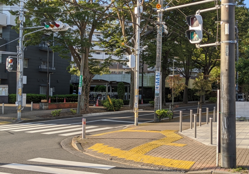 道路横断