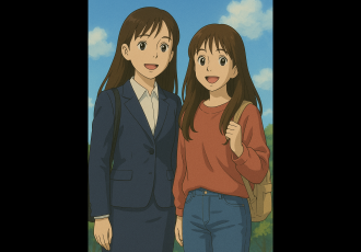 がんばる背中に、そっとエールを
