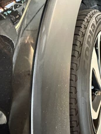 車のキズ