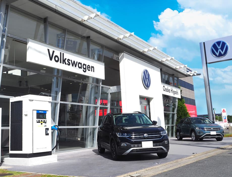 フォルクスワーゲン ショールーム風景